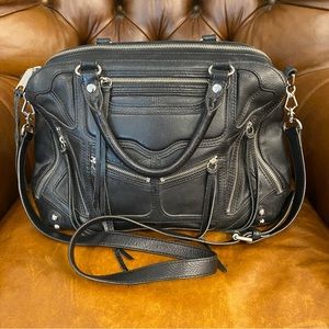 Rebecca Minkoff Black Zipper Handbag